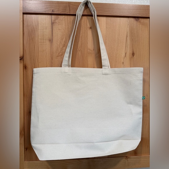 Shopping Canvas Tote Bag, 100% recycled cotton, large - Picture 5 of 6